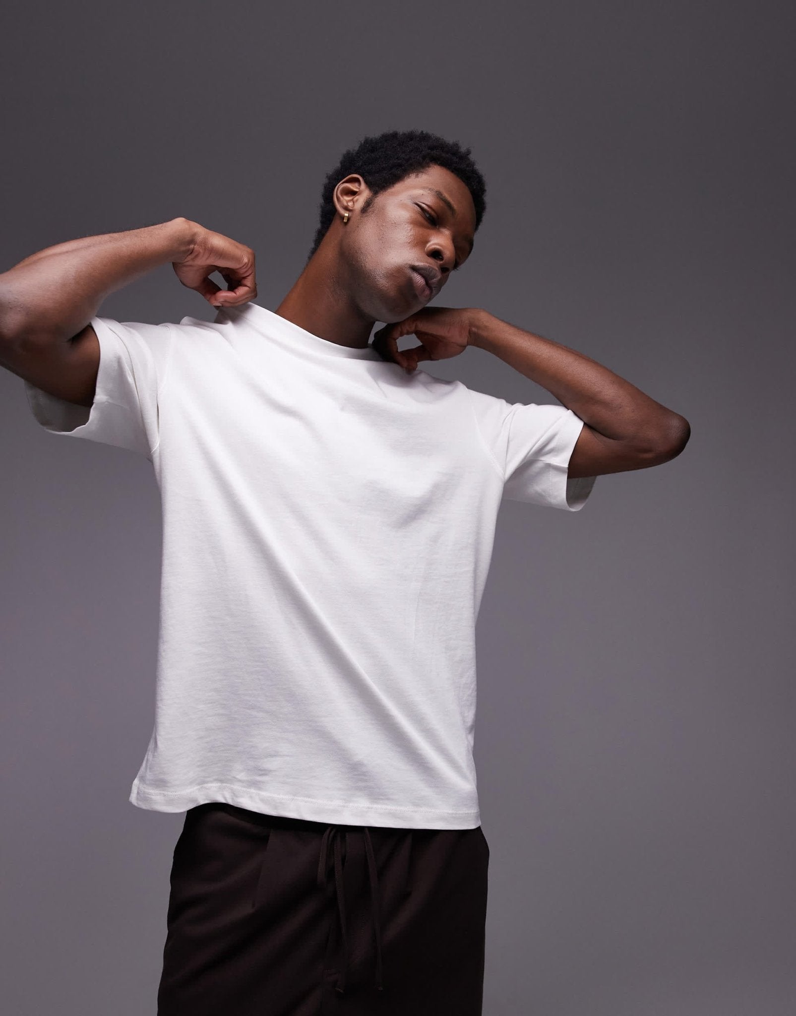 Mango premium cotton regular t-shirt in white - ASOS Sample Sale EU Store