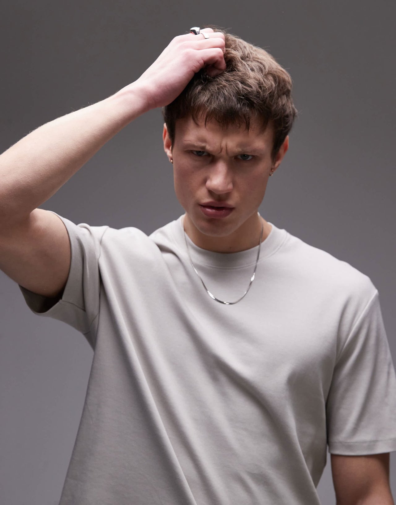 Mango relaxed fit premium t-shirt in ecru - ASOS Sample Sale EU Store