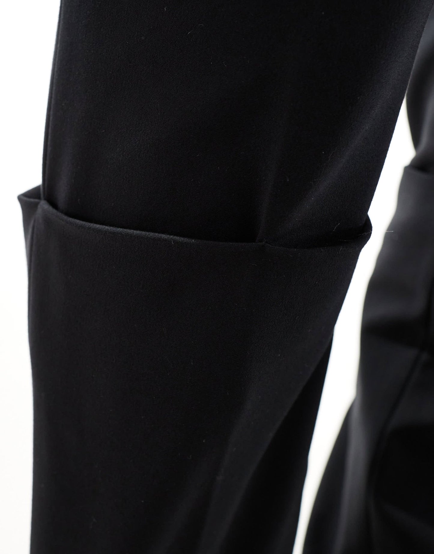 Mango slim longline tailored trousers in black - ASOS Sample Sale EU Store