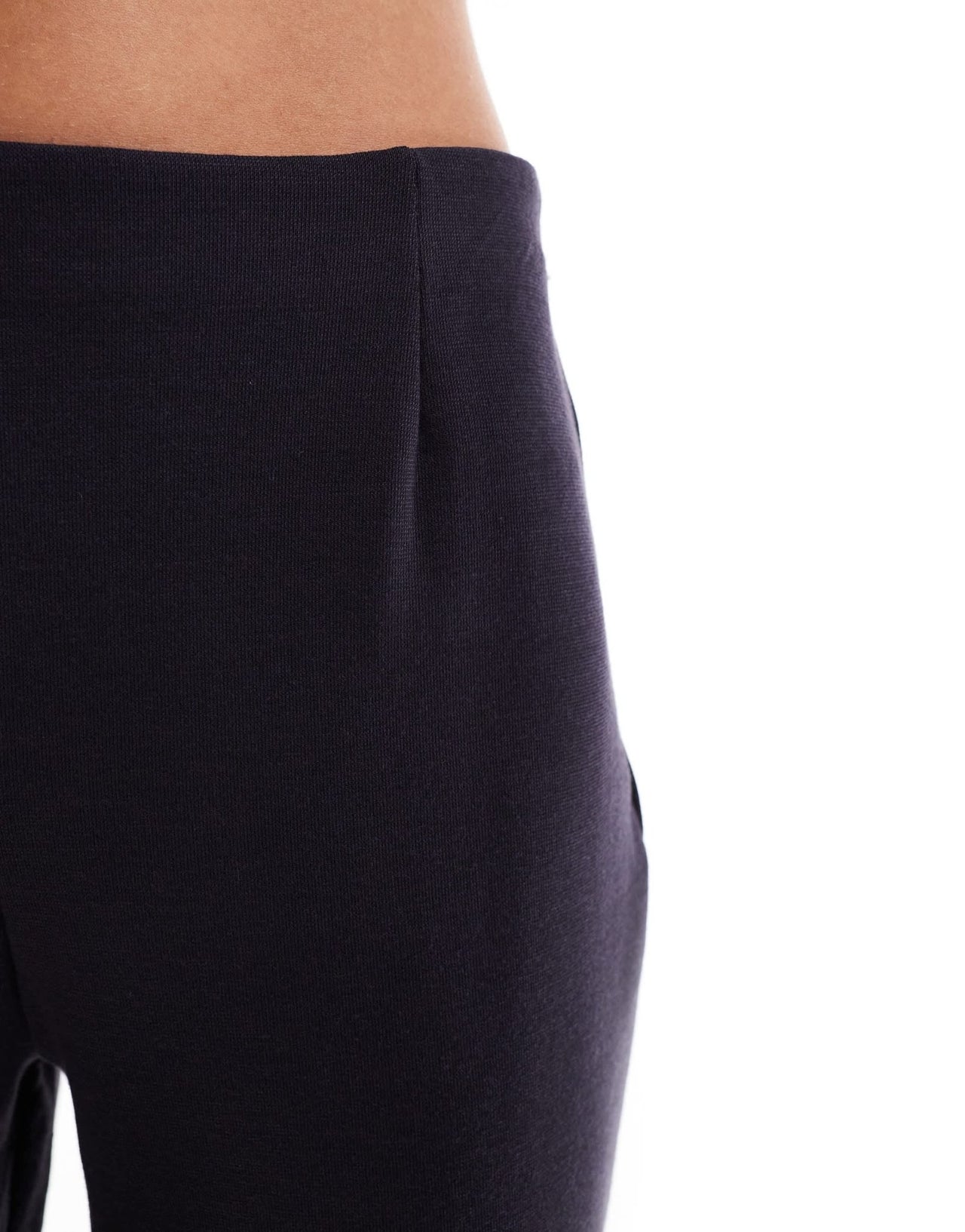Mango straight leg pull on co - ord trousers in black - ASOS Sample Sale EU Store