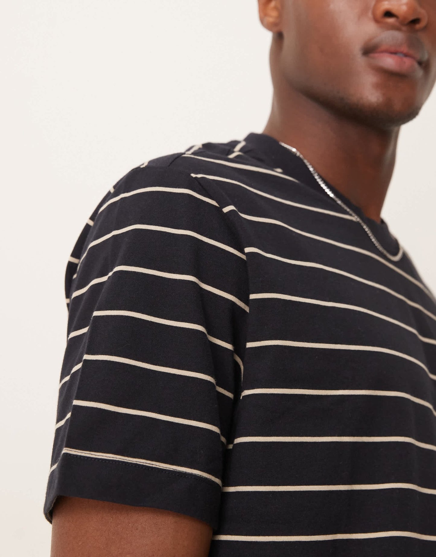 Mango striped t-shirt in navy - ASOS Sample Sale EU Store