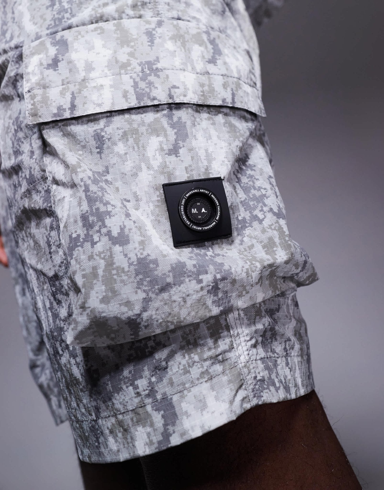 Marshall Artist co - ord faded camo print cargo shorts in multi - ASOS Sample Sale EU Store