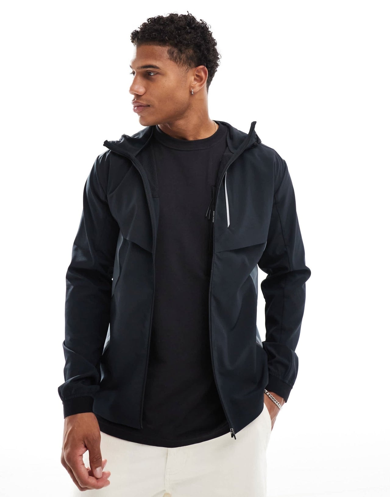 Marshall Artist elevate track top in black - ASOS Sample Sale EU Store