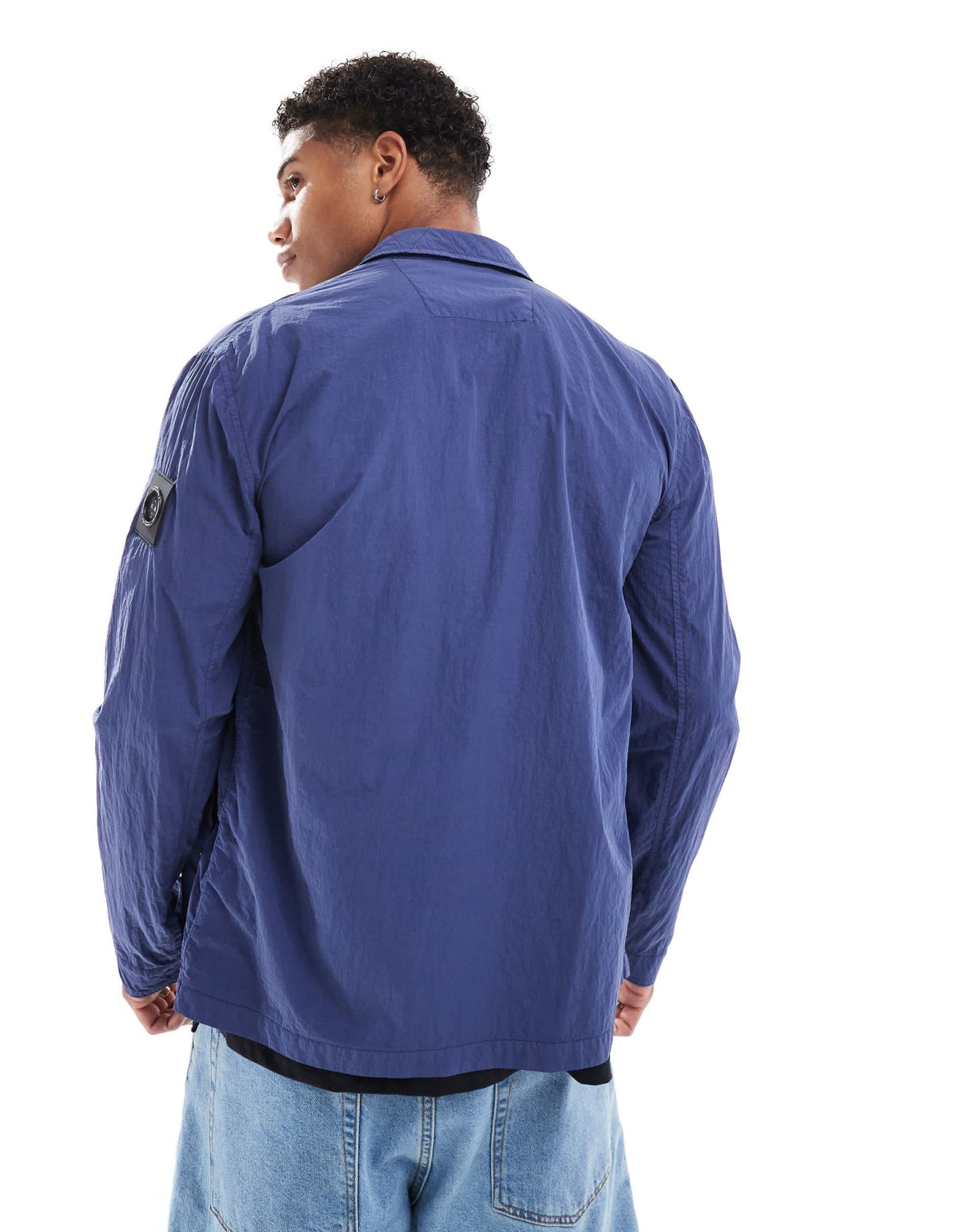 Marshall Artist nova overshirt in blue - ASOS Sample Sale EU Store
