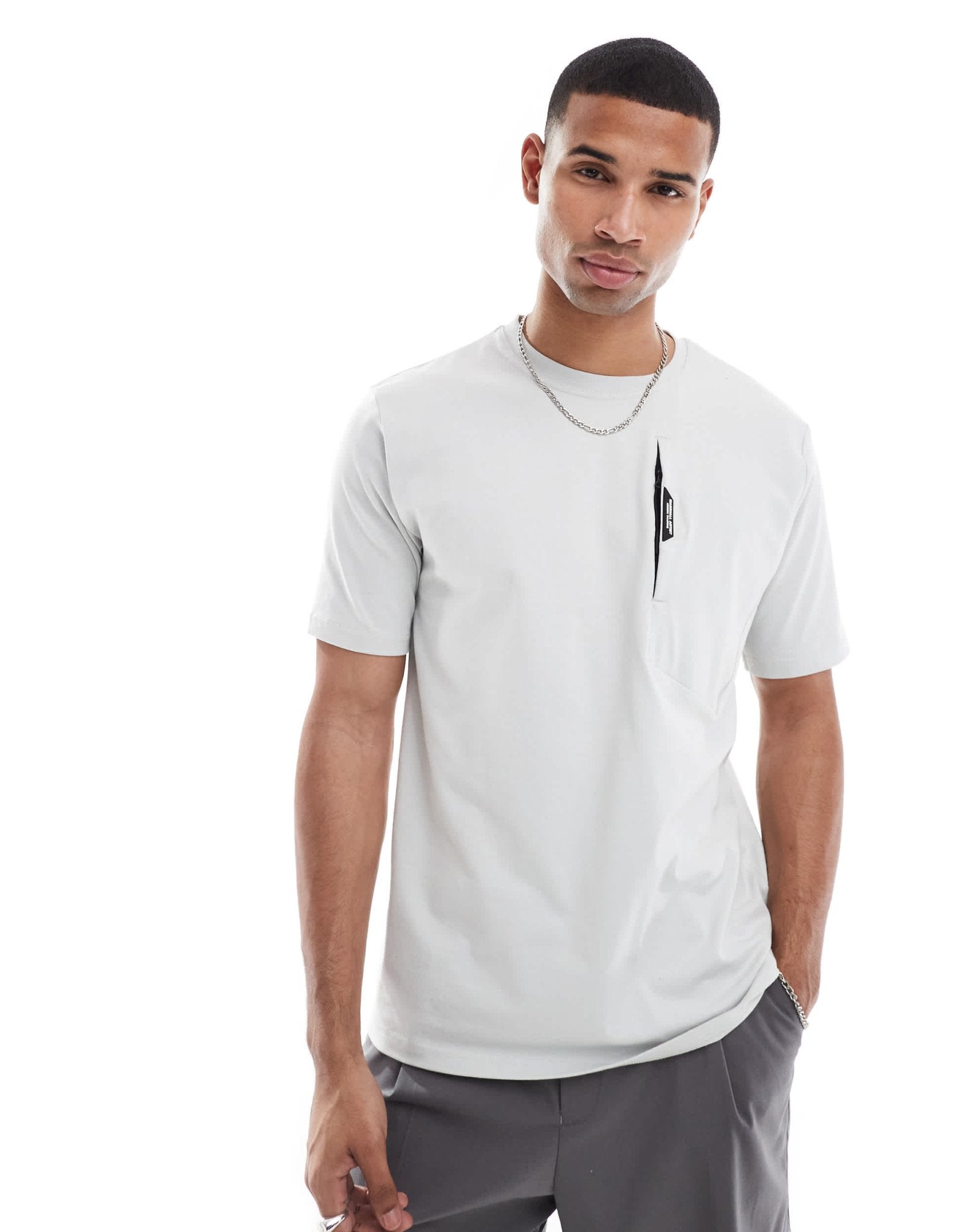 Marshall Artist technica t-shirt in grey - ASOS Sample Sale EU Store