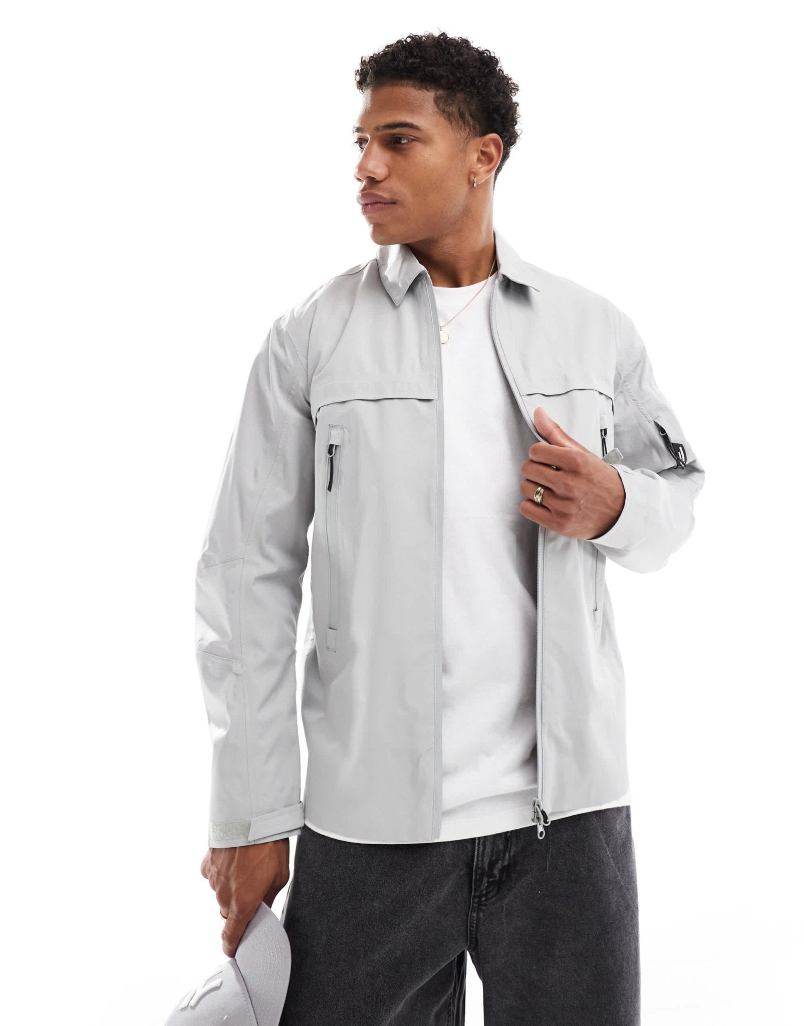 Marshall Artist tecnica overshirt in grey - ASOS Sample Sale EU Store
