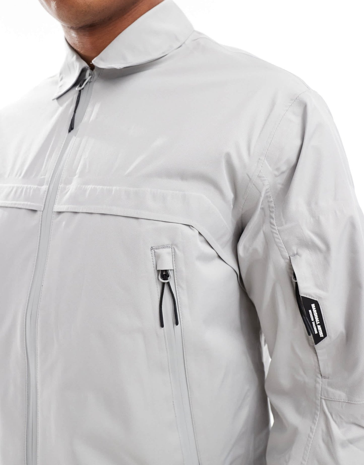 Marshall Artist tecnica overshirt in grey - ASOS Sample Sale EU Store