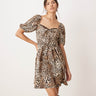 Miss Selfridge animal mini dress