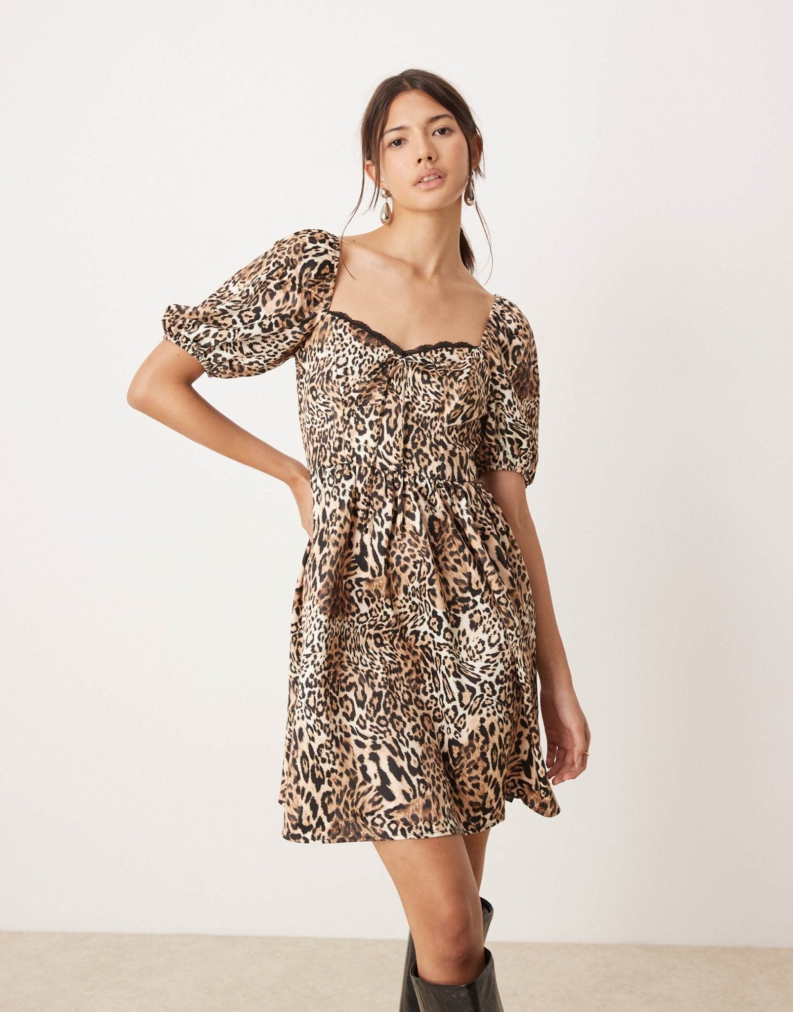 Miss Selfridge animal mini dress - ASOS Sample Sale EU Store