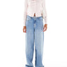 Miss Selfridge baggy jean in mid blue wash