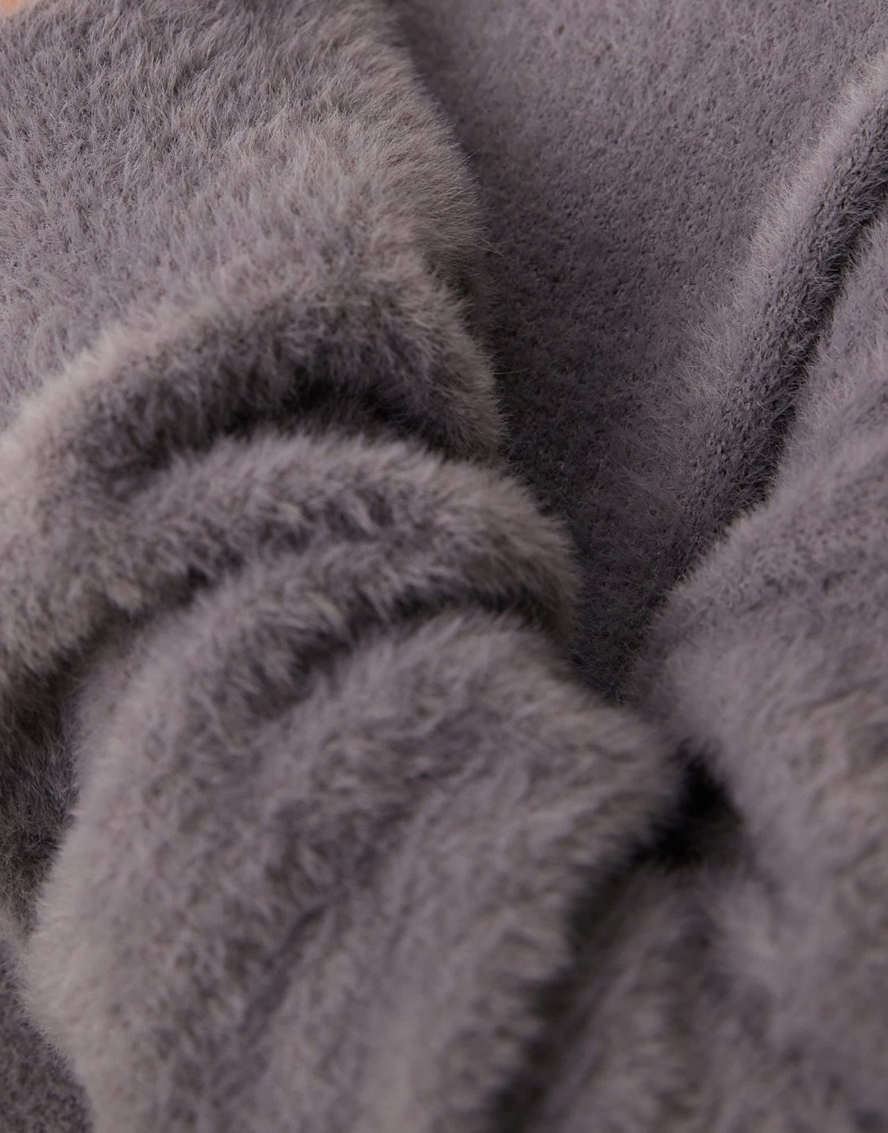 Miss Selfridge oversized lash jumper in charcoal - ASOS Sample Sale EU Store