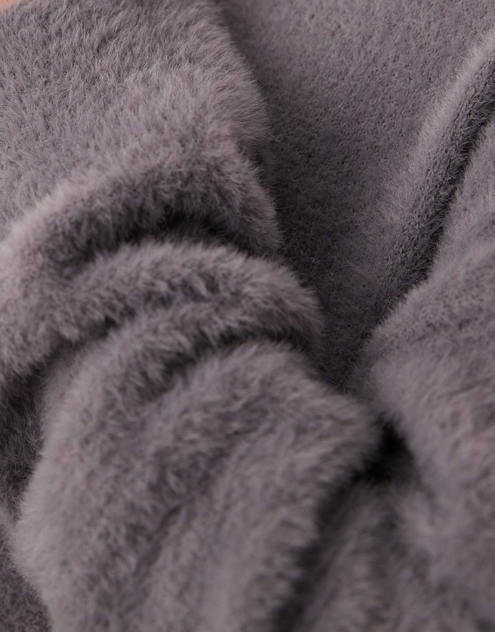 Miss Selfridge oversized lash jumper in charcoal - ASOS Sample Sale EU Store