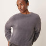 Miss Selfridge oversized lash jumper in charcoal