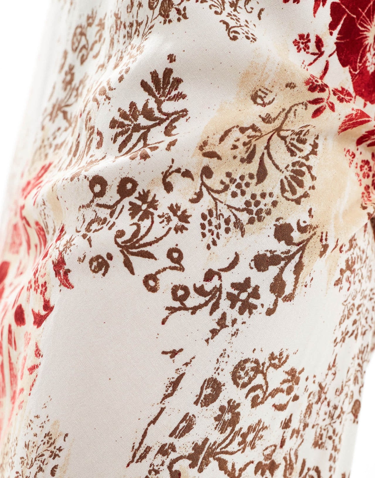 Miss Selfridge picot trim bias maxi skirt in patchwork print - ASOS Sample Sale EU Store