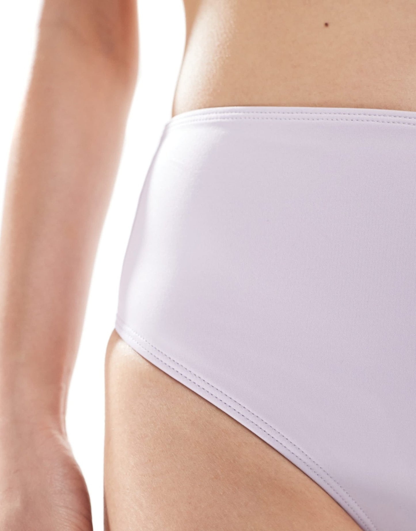 Monki mix and match high leg waist bikini bottom in lilac - ASOS Sample Sale EU Store