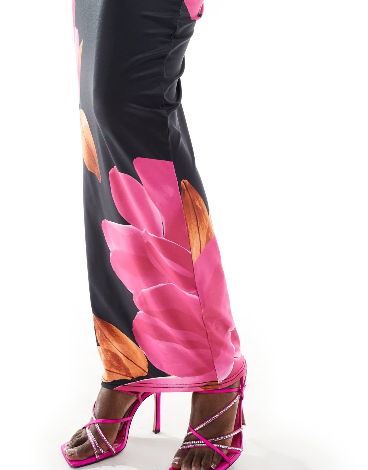 Murci column maxi skirt co - ord in pink peony - ASOS Sample Sale EU Store
