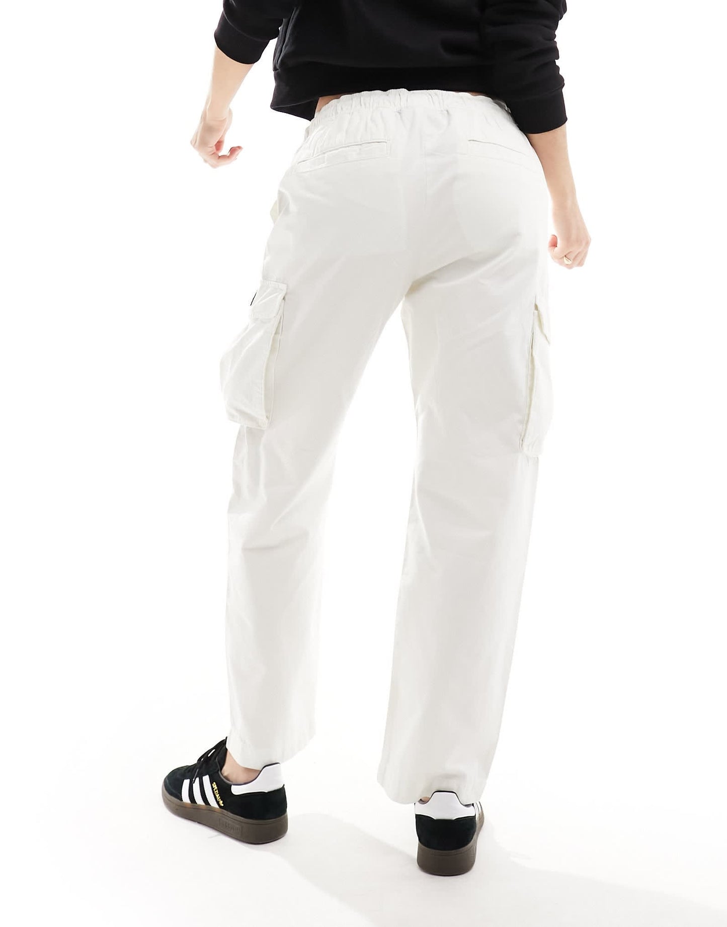 Napapijri Faber cargo tapered trousers in off white - ASOS Sample Sale EU Store