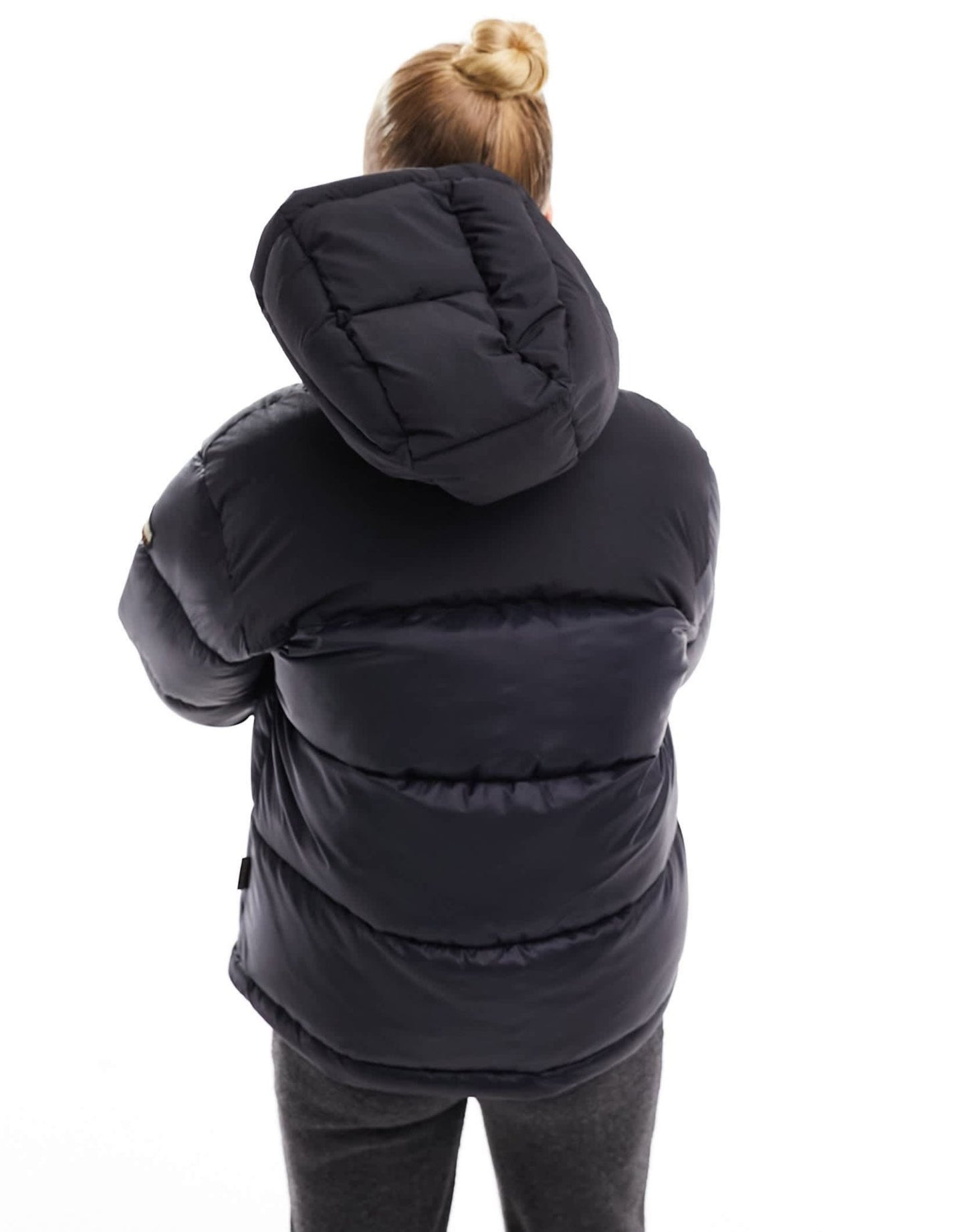 Napapijri Hornelen hooded puffer jacket in black - ASOS Sample Sale EU Store