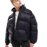 Napapijri Hornelen hooded puffer jacket in black