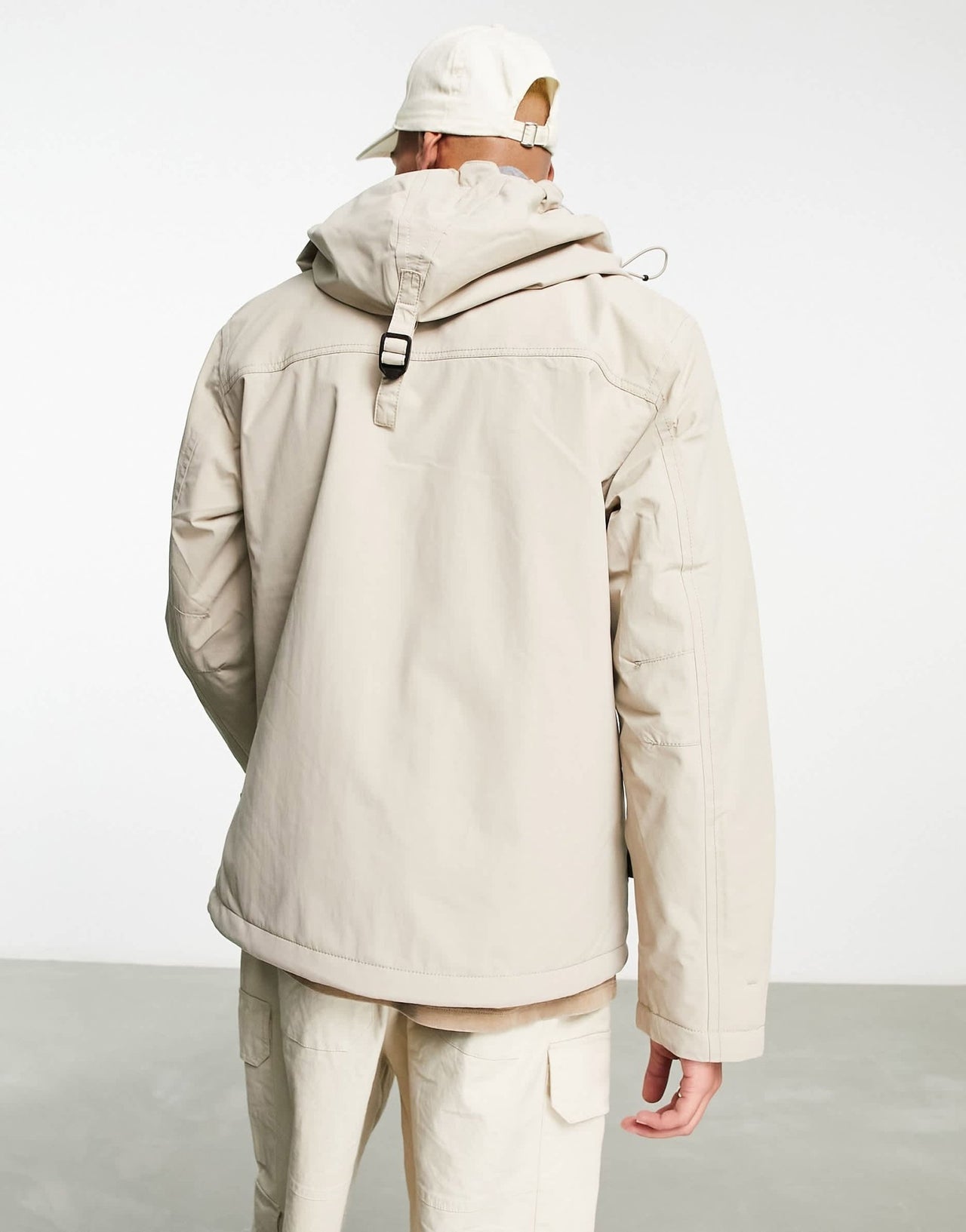 Napapijri rainforest winter jacket in beige - ASOS Sample Sale EU Store