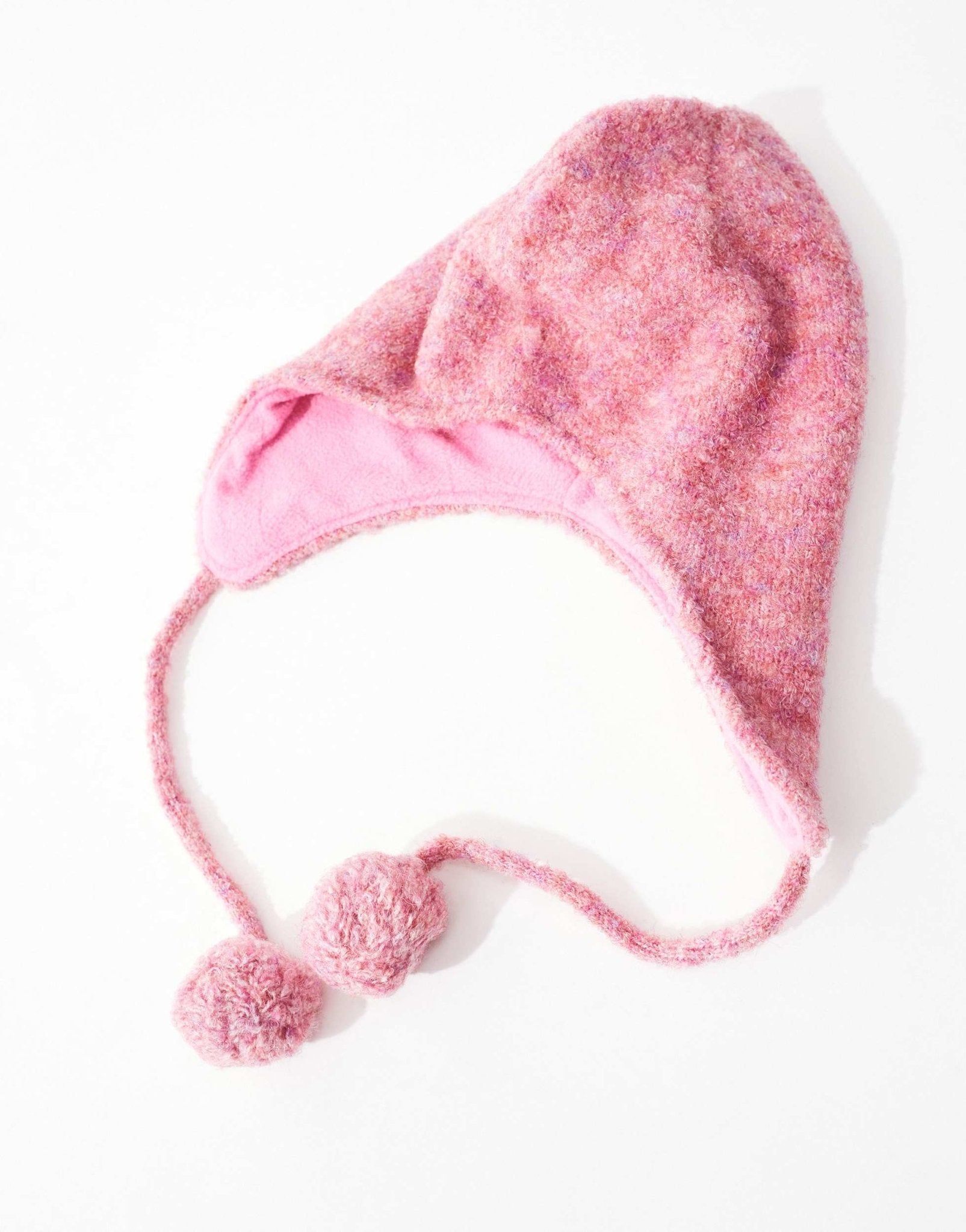 Native Youth knitted bonnet hat in pink marl - ASOS Sample Sale EU Store