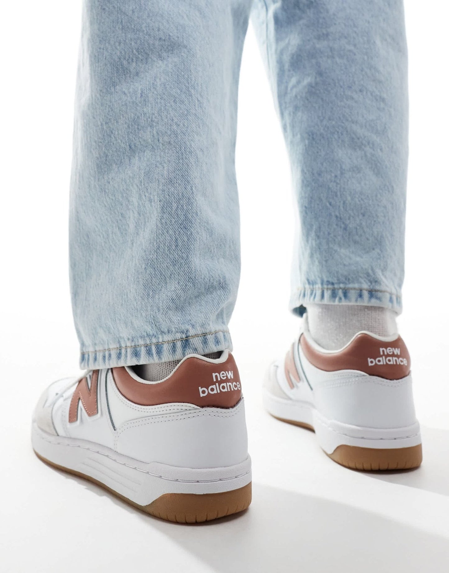 New Balance 480 trainers in white and red - ASOS Sample Sale EU Store