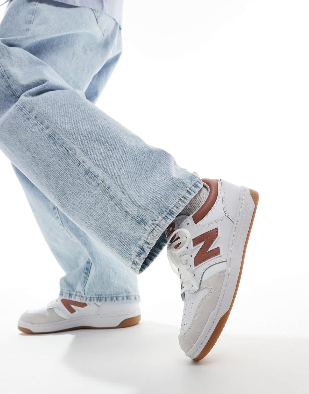 New Balance 480 trainers in white and red - ASOS Sample Sale EU Store
