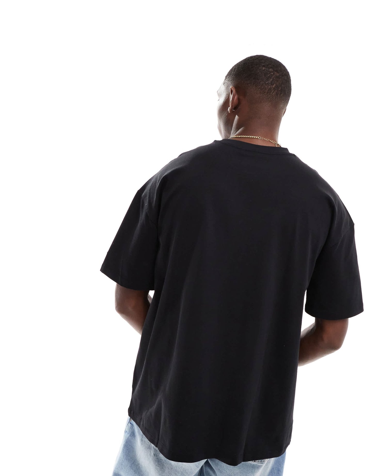 New Era large logo t-shirt in black - ASOS Sample Sale EU Store