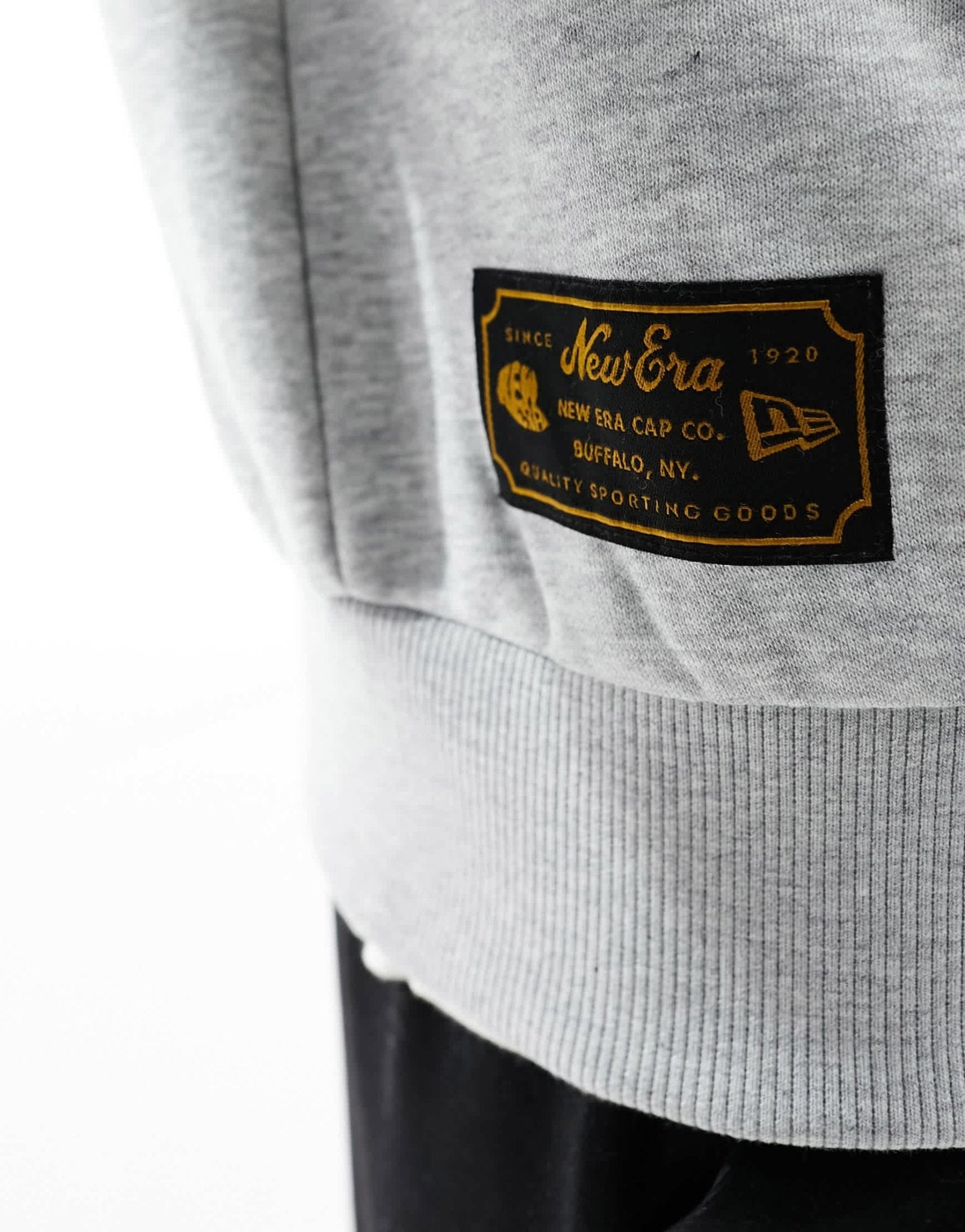 New Era logo front sweatshirt in grey marl - ASOS Sample Sale EU Store