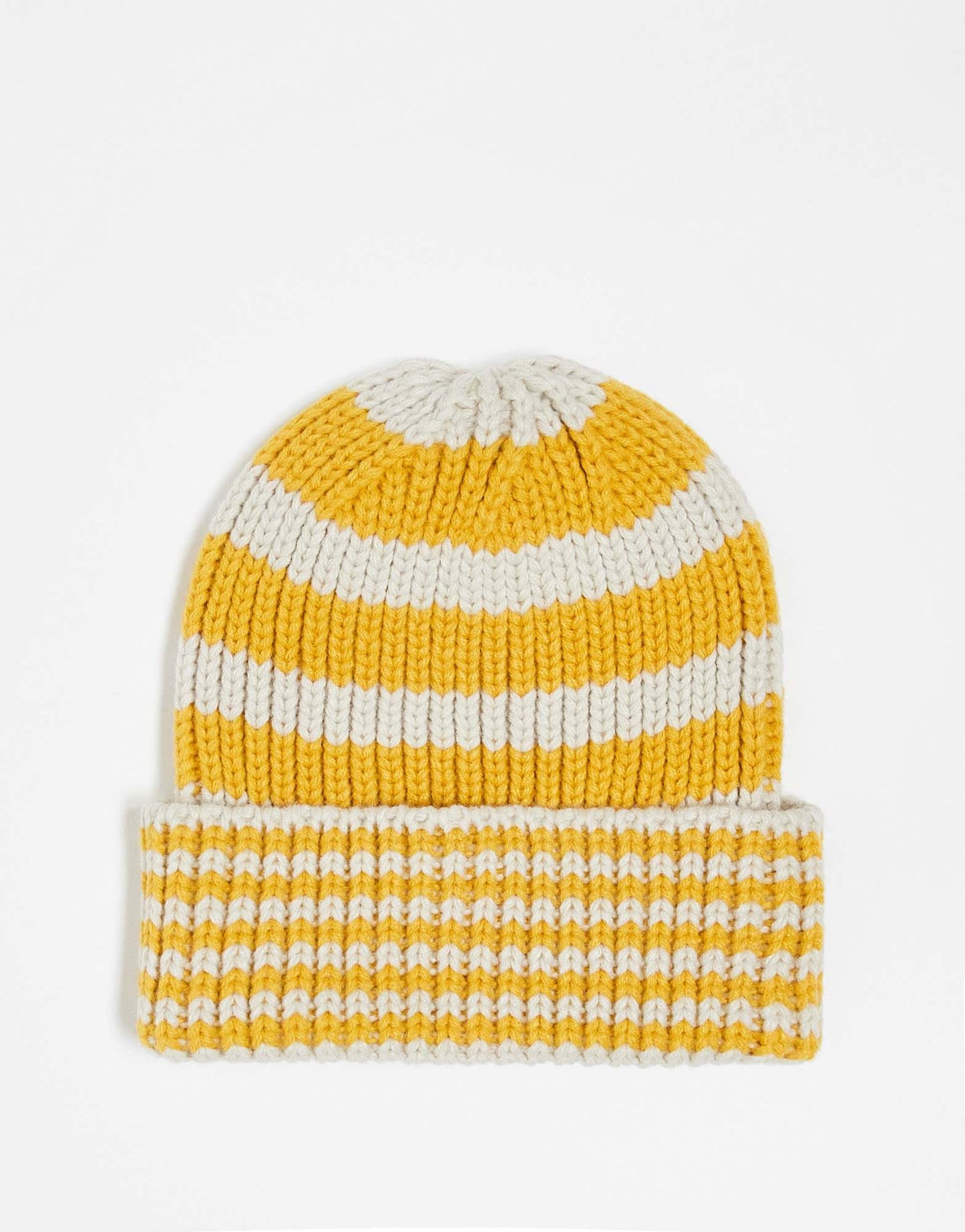 New Era stripe knit beanie in yellow - ASOS Sample Sale EU Store