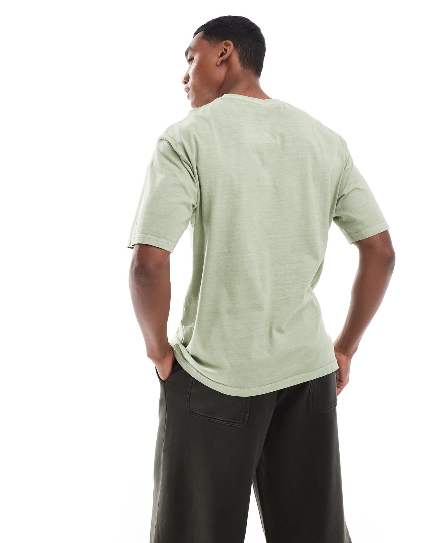 New Era washed t-shirt in green - ASOS Sample Sale EU Store