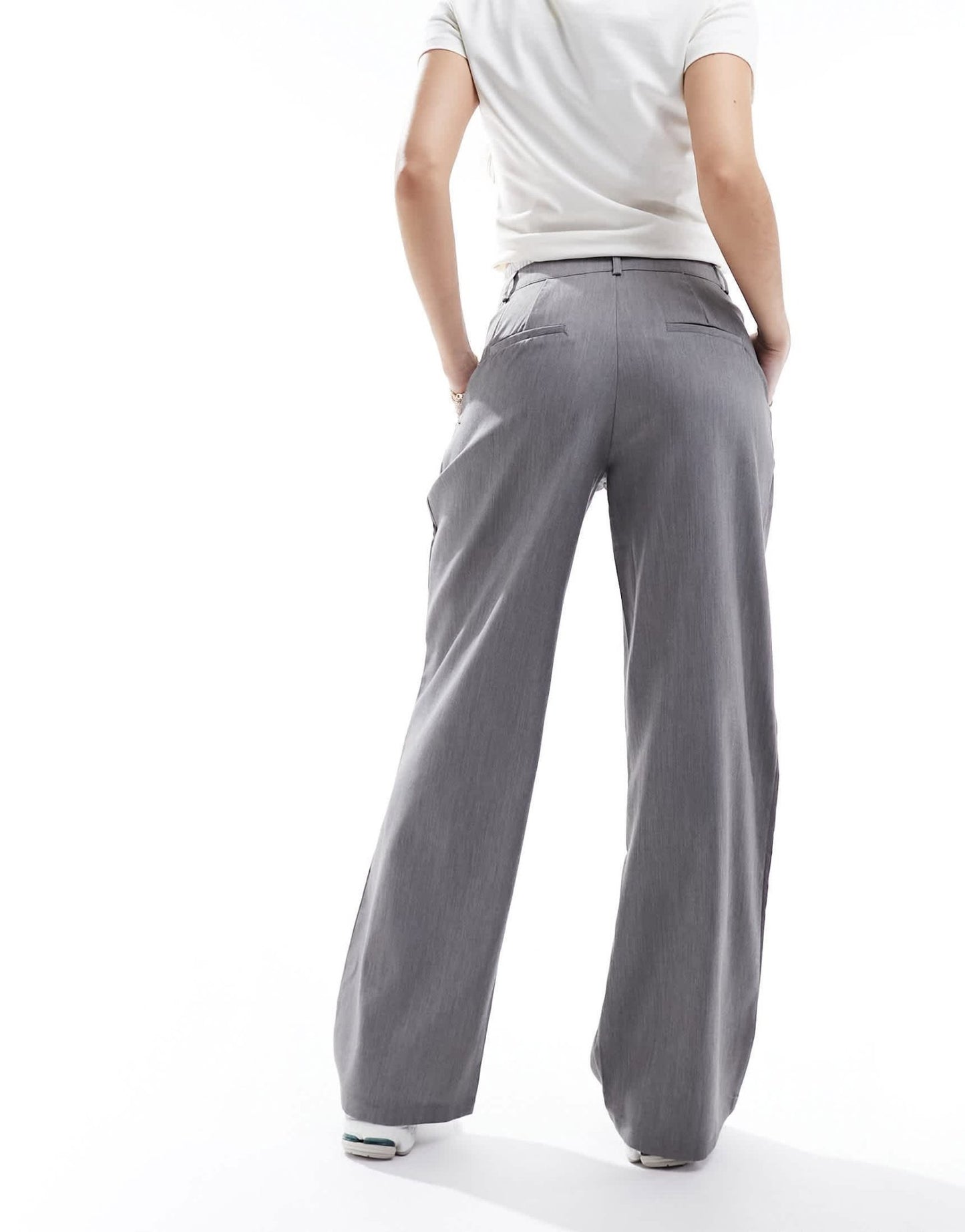New Look boxer detail trousers in grey - ASOS Sample Sale EU Store