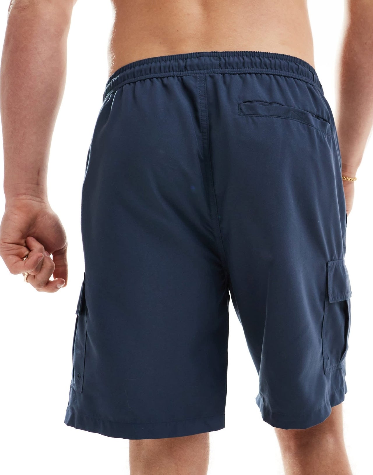 New Look cargo swim shorts in navy - ASOS Sample Sale EU Store