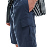 New Look cargo swim shorts in navy