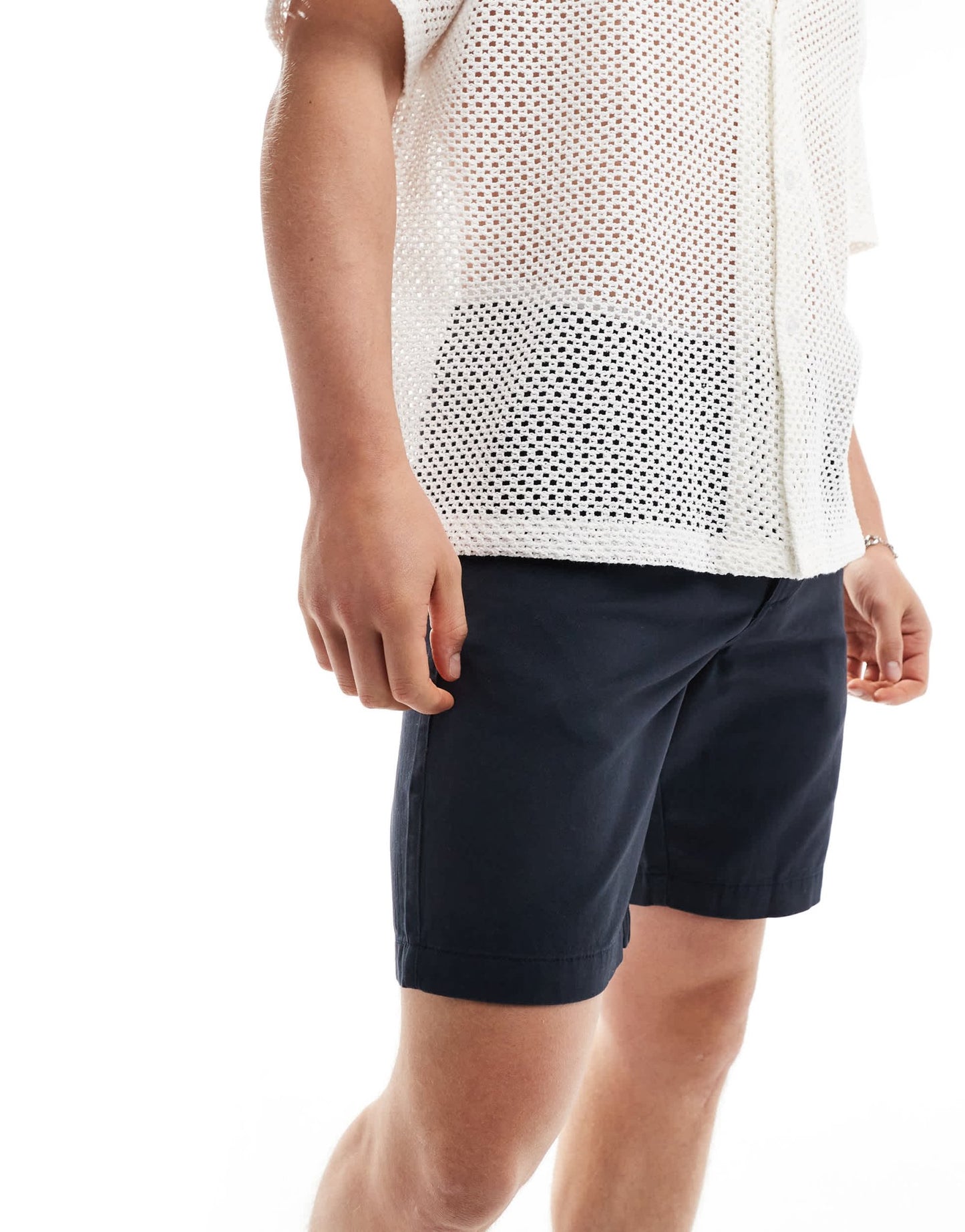New Look chino shorts in navy - ASOS Sample Sale EU Store
