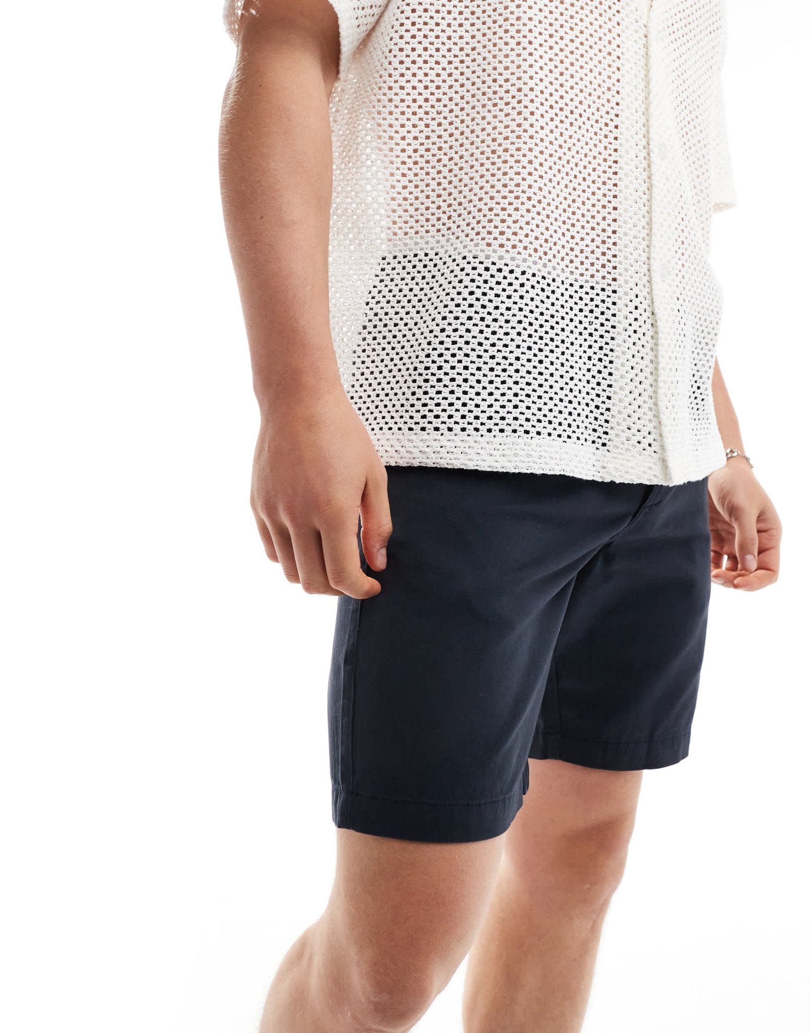 New Look chino shorts in navy - ASOS Sample Sale EU Store
