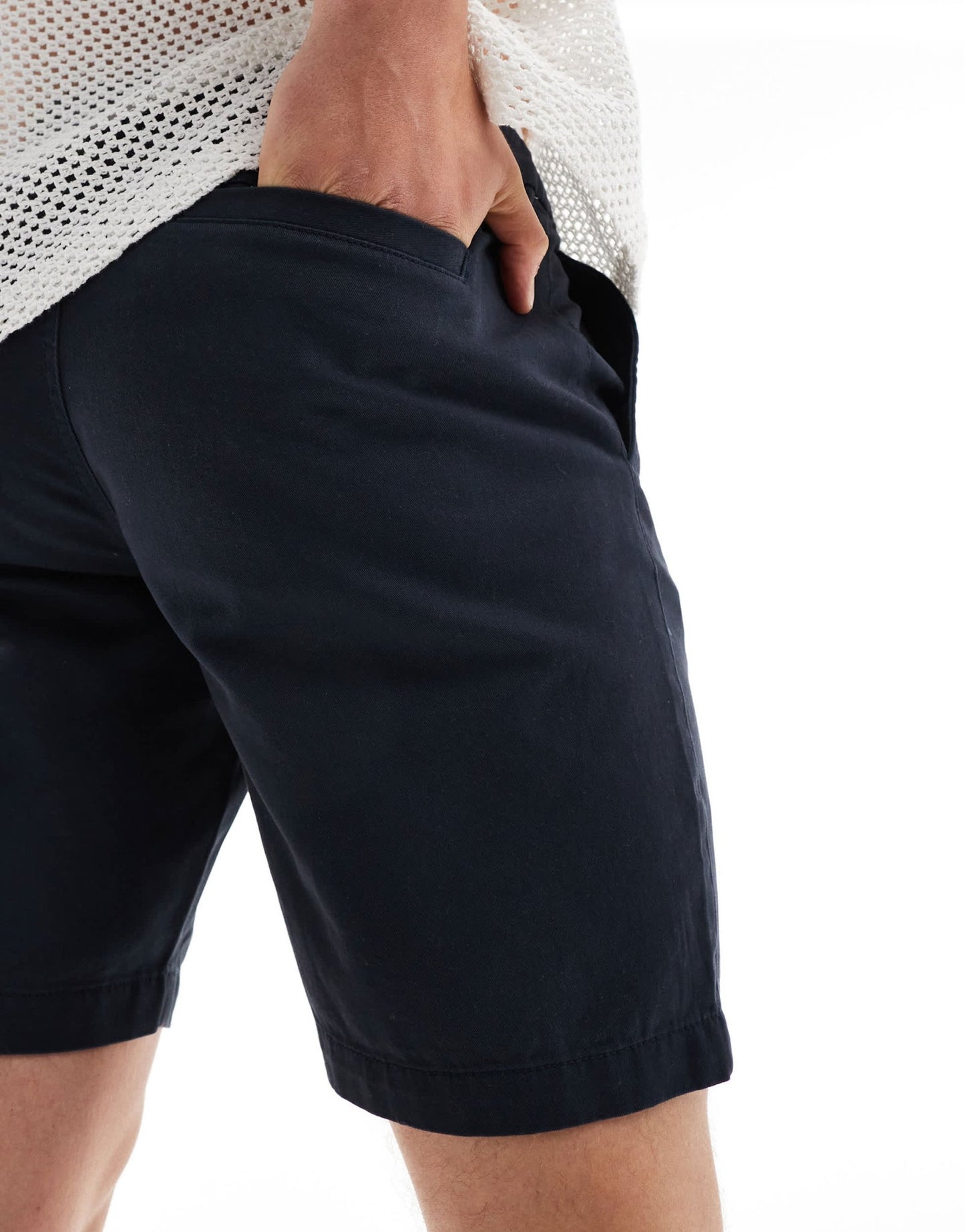 New Look chino shorts in navy - ASOS Sample Sale EU Store