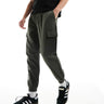 New Look cuffed cargo trouser in khaki
