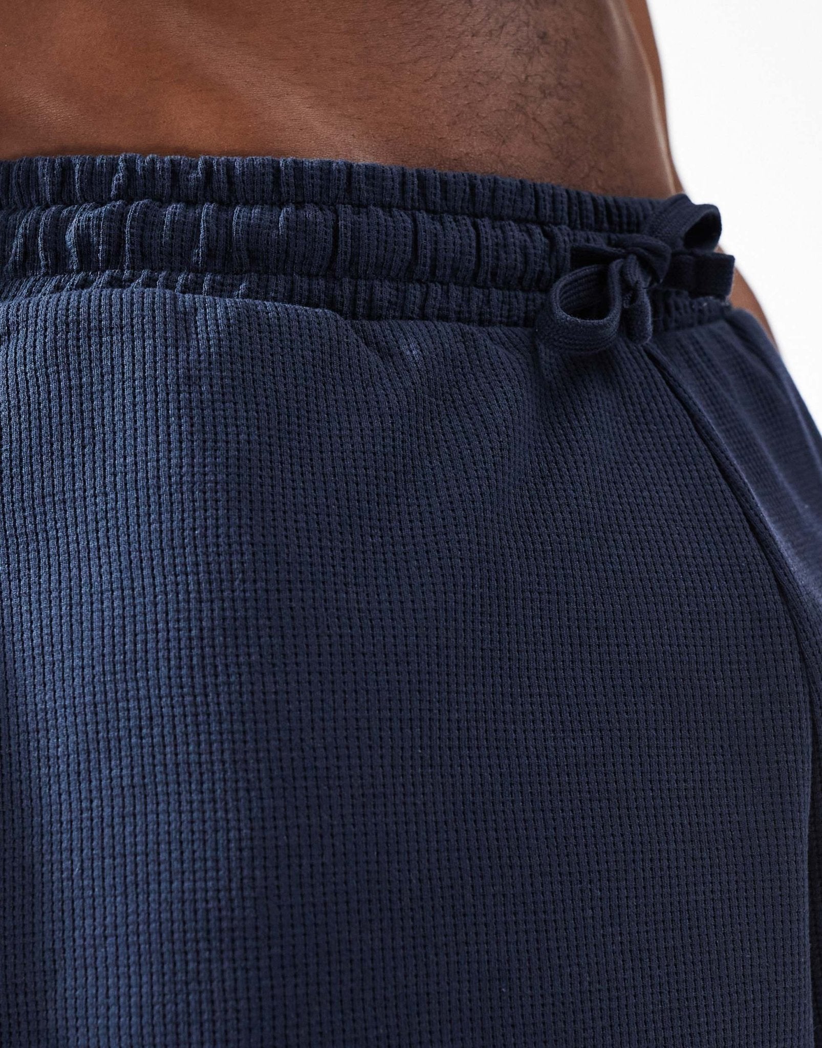 New Look loungewear waffle shorts co - ord in navy - ASOS Sample Sale EU Store
