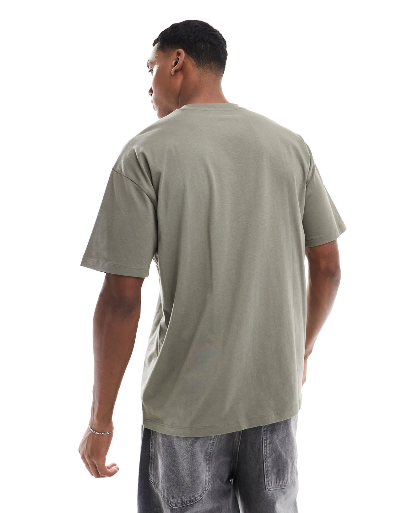 New Look outdoors t-shirt in dark khaki - ASOS Sample Sale EU Store