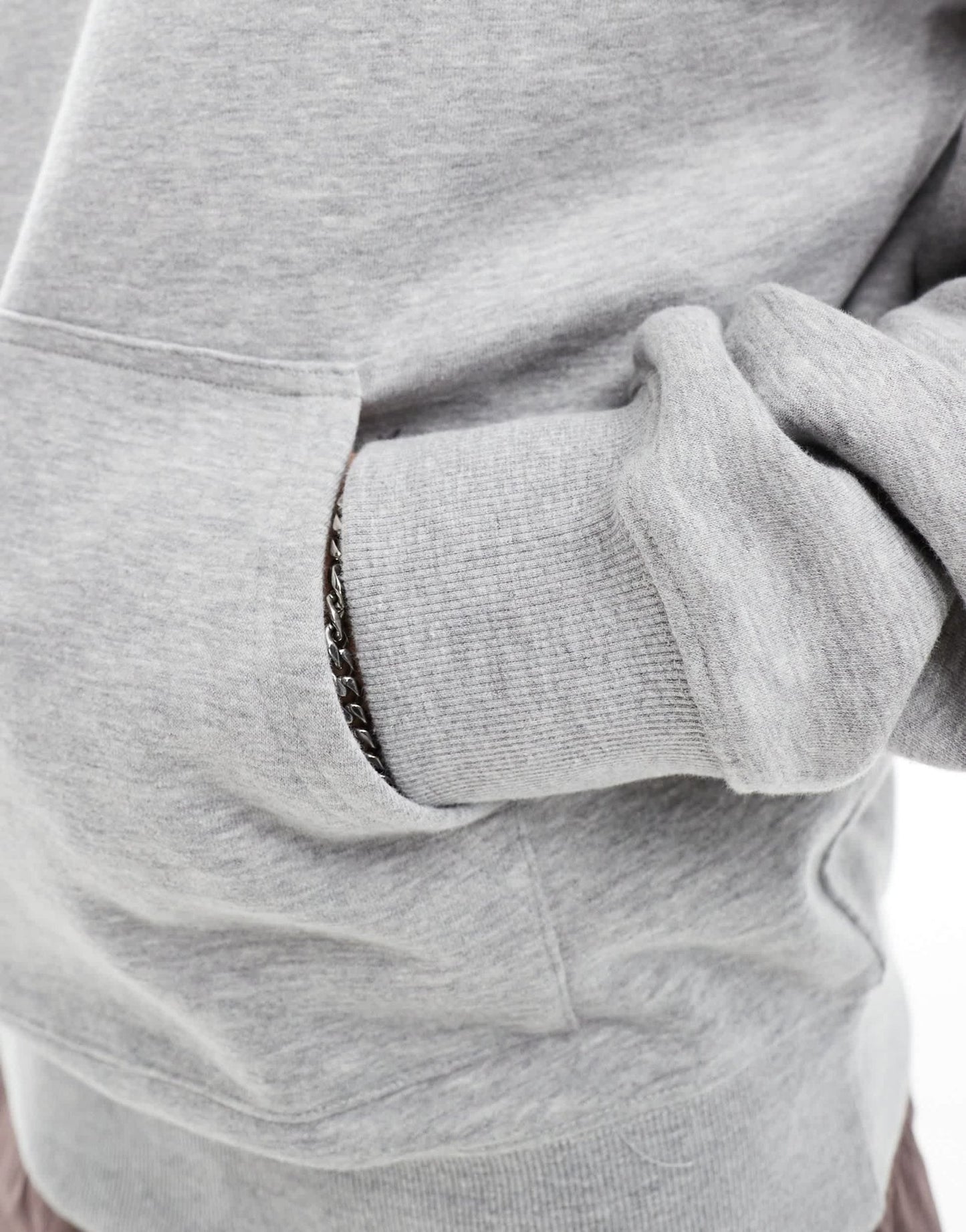 New Look oversized hoodie in grey marl - ASOS Sample Sale EU Store