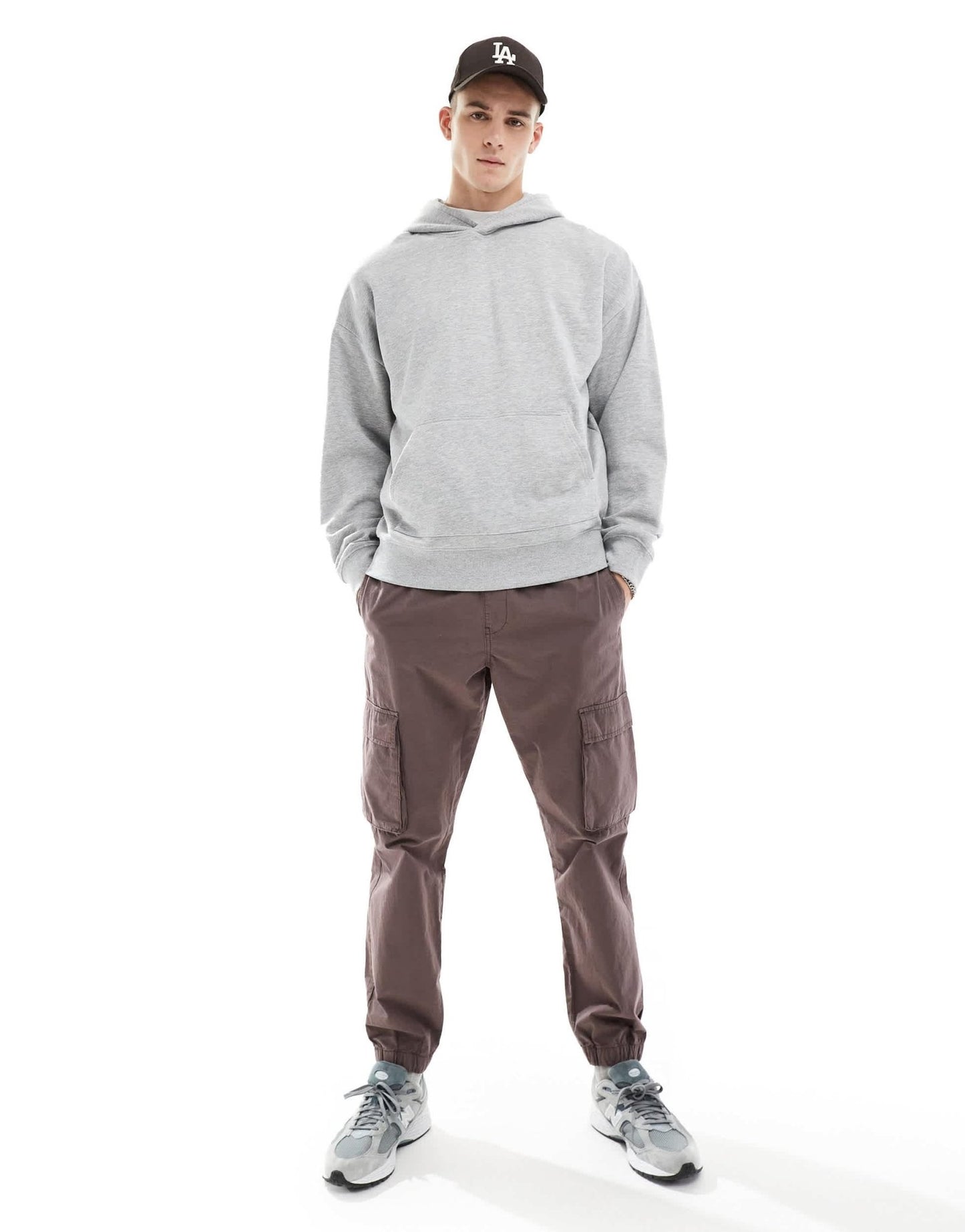 New Look oversized hoodie in grey marl - ASOS Sample Sale EU Store