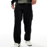 New Look relaxed cargo trouser in black