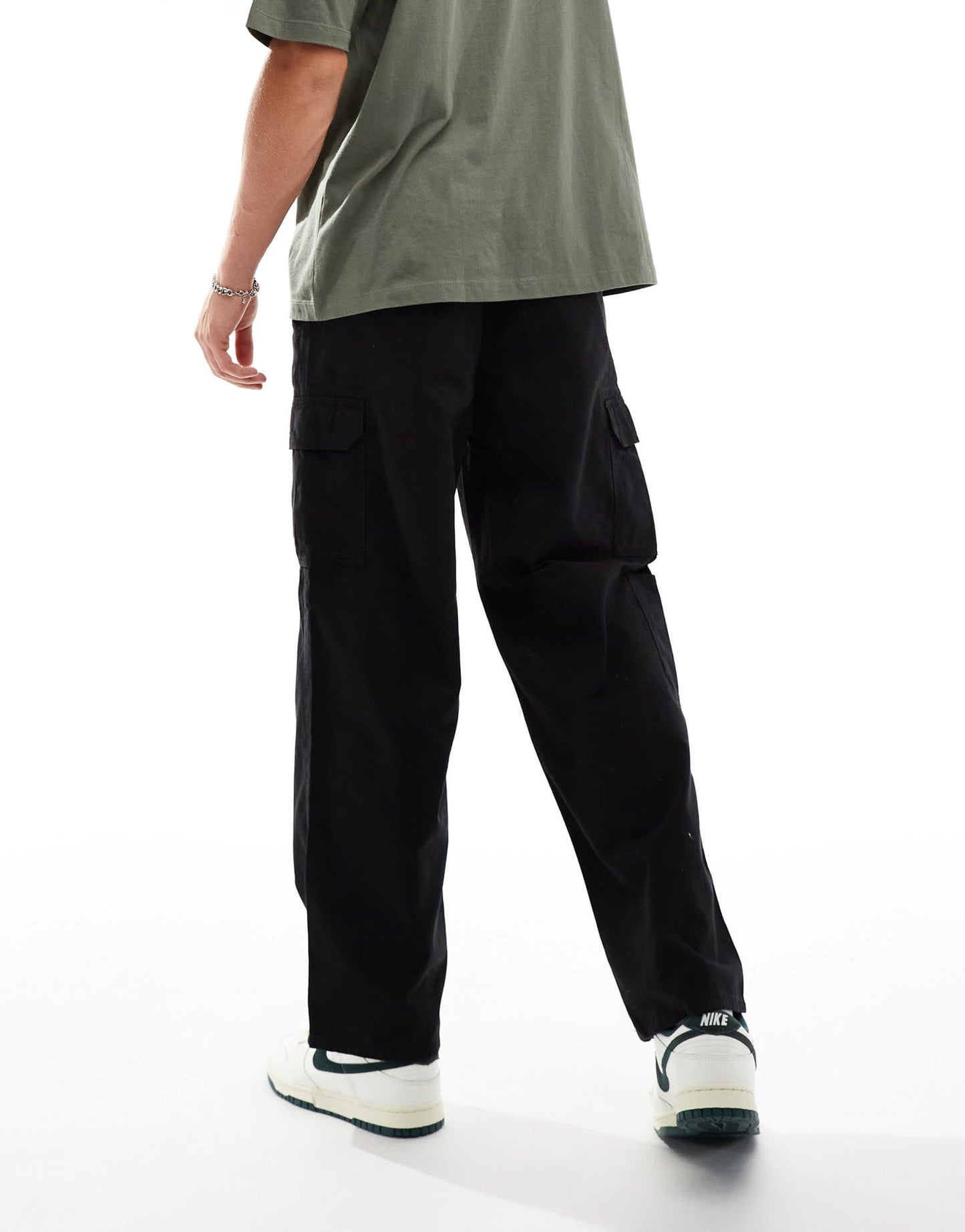 New Look relaxed cargo trouser in black - ASOS Sample Sale EU Store