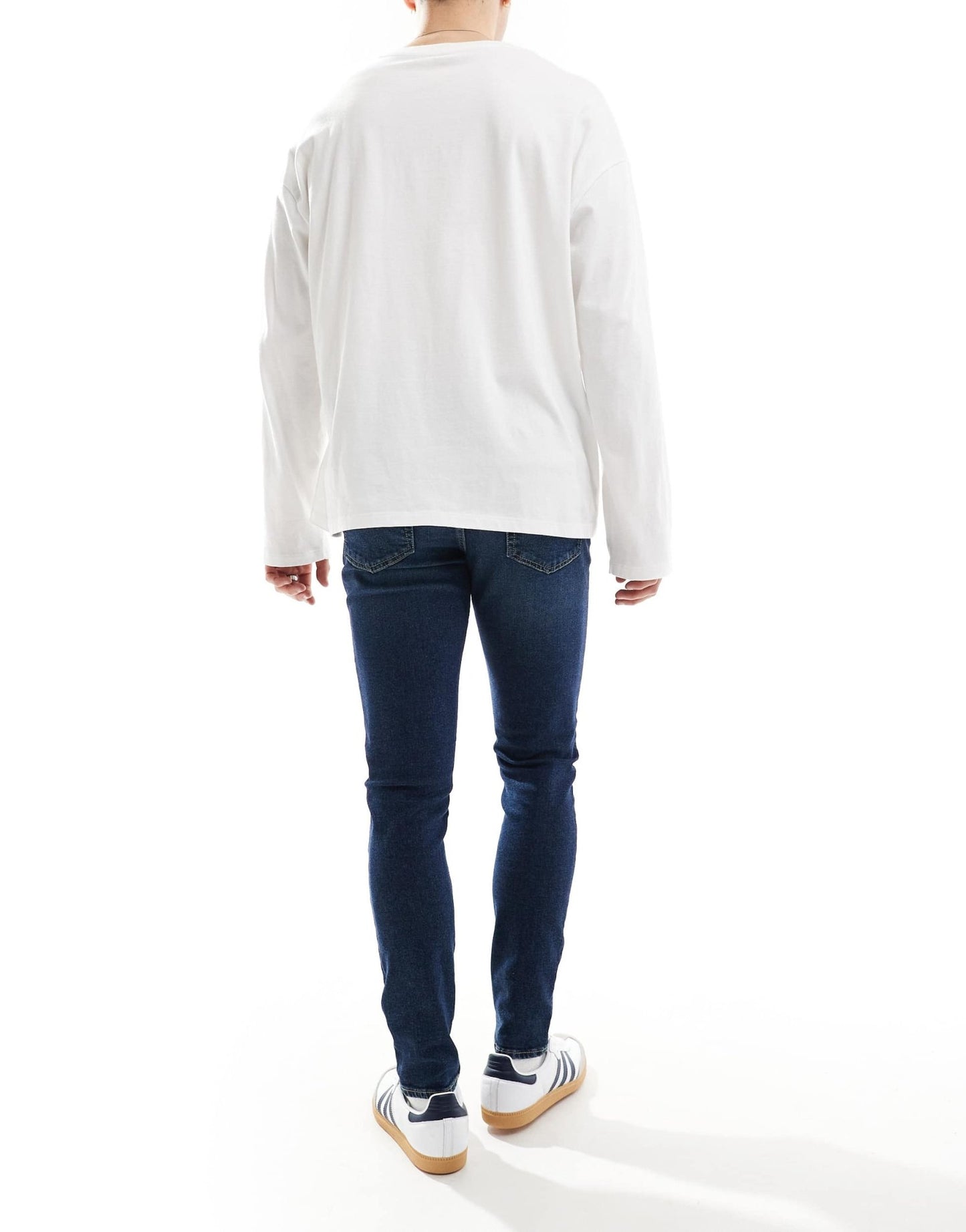 New Look skinny fit jeans in washed indigo blue - ASOS Sample Sale EU Store