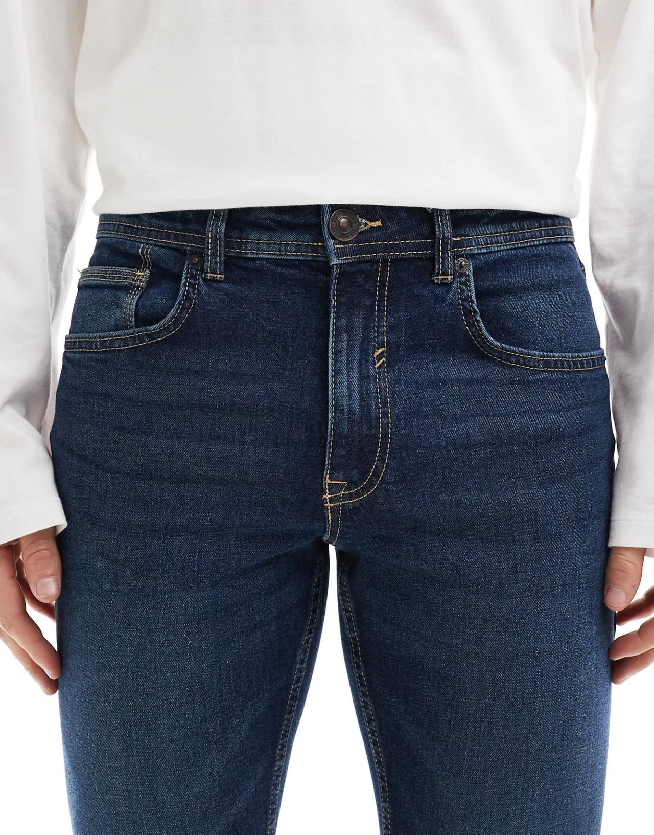 New Look skinny fit jeans in washed indigo blue - ASOS Sample Sale EU Store