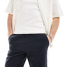 New Look slim chino shorts in navy