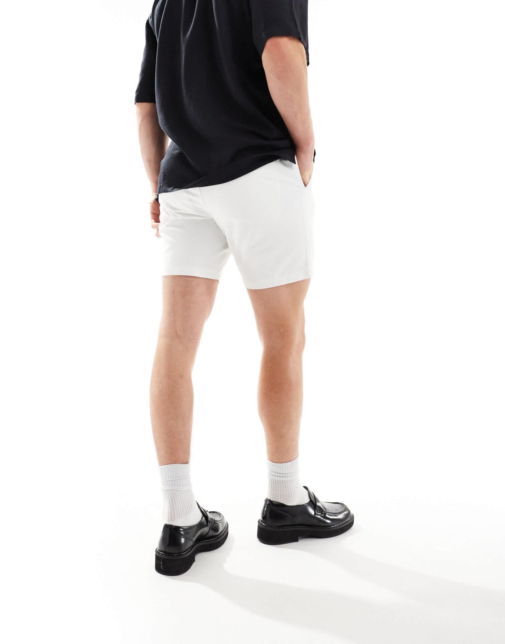 New Look slim chino shorts in white - ASOS Sample Sale EU Store