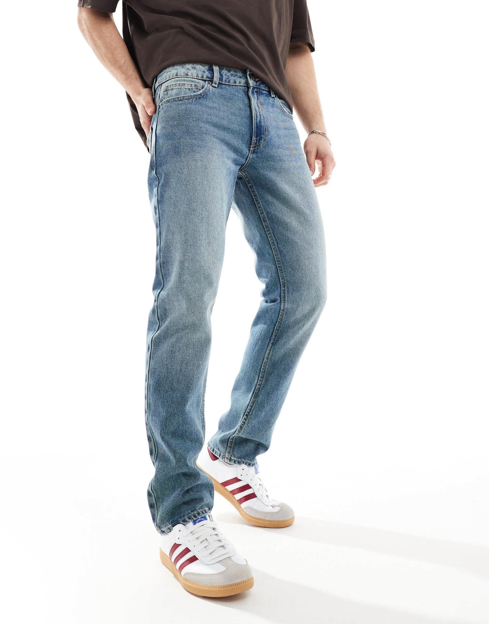 New Look slim jeans in vintage washed blue - ASOS Sample Sale EU Store