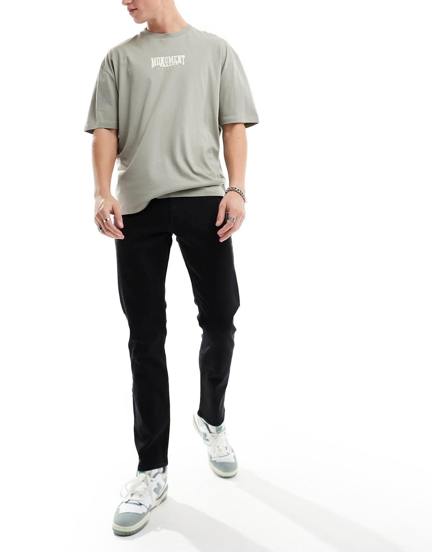 New Look slim jeans in washed black - ASOS Sample Sale EU Store